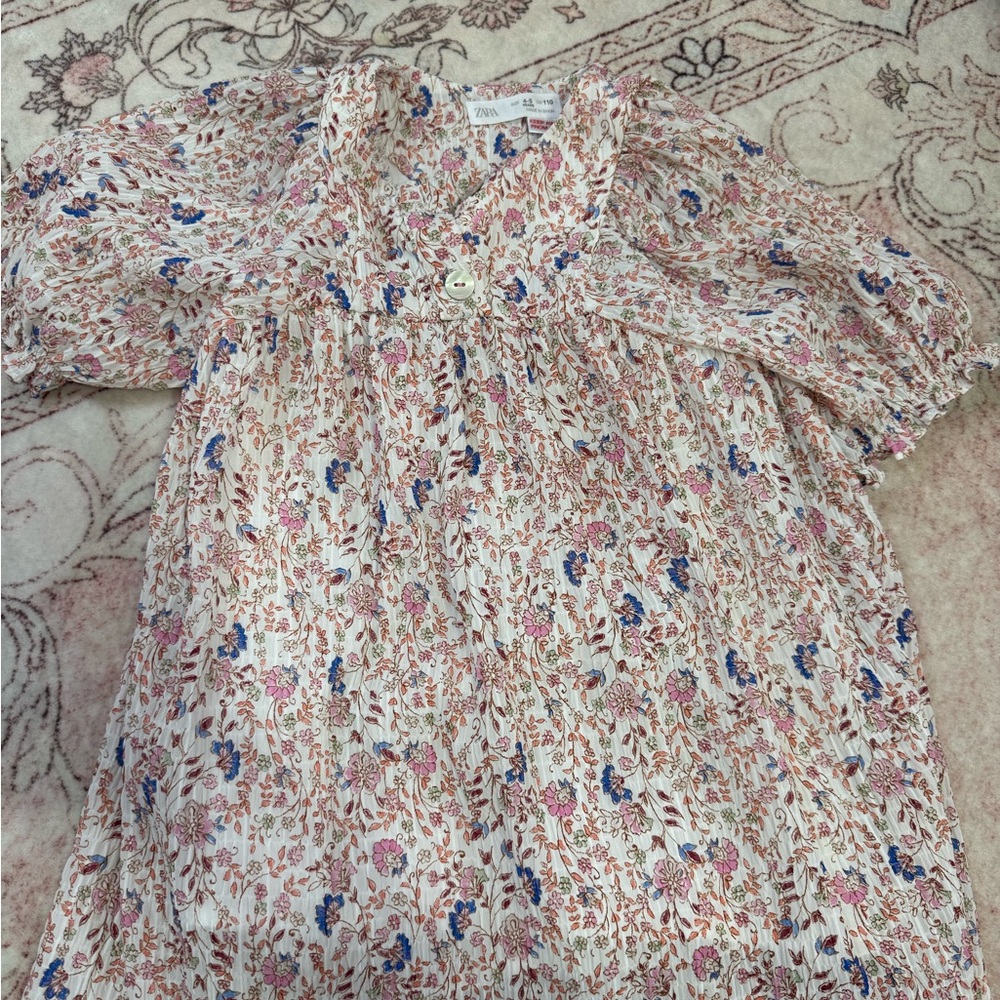 Zara Multicolor Floral Top